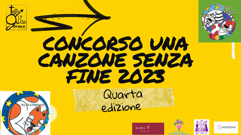 Una canzone senza fine Bando concorso scuole 2023