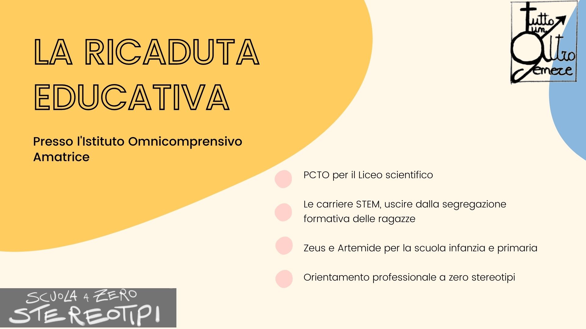 La ricaduta educativa 